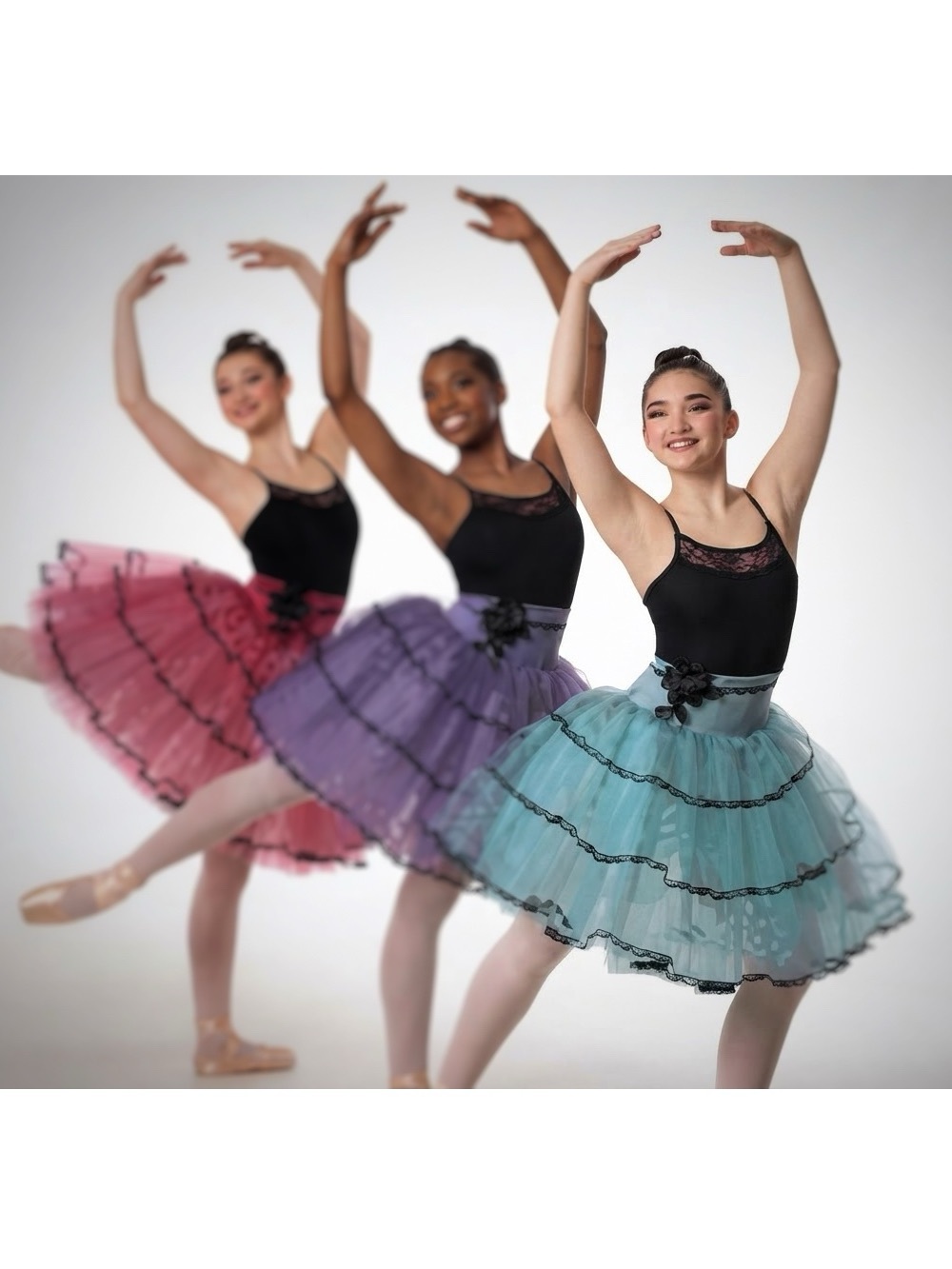 Curtain Call | Parisian Soirée Ballet Dance Dress Tutu Tulle Skirt Teal, CXL